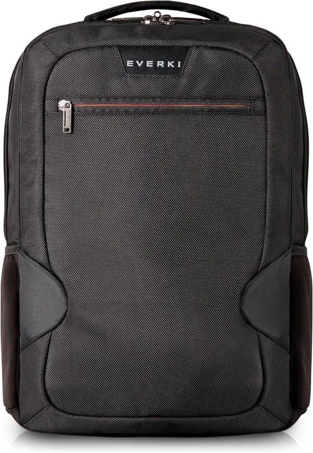 Main image of EVERKI Studio Slim Laptop Backpack with Computer Compartment, Black - 14L | Slim Professional Design, Corner-Guard Protection, Lightweight, Business, Work, Travel-Friendly, Fits Laptops up to 15"