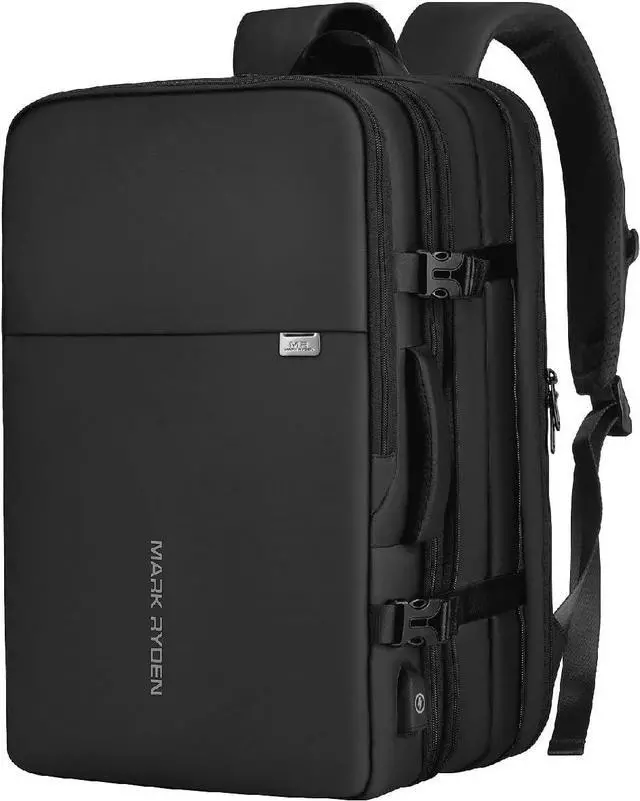 Main image of MARK RYDEN Travel Backpack for Men, 40L Carry On Backpack, Water Resistant 17.3 Inch Laptop Backpack with USB Charging Port for Business Work College Weekender Travel-Black