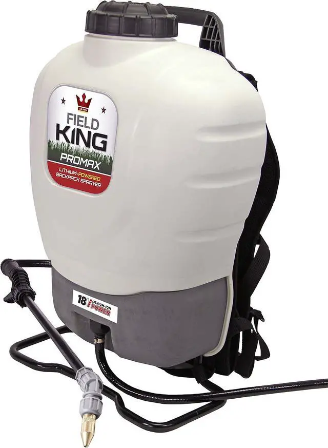 Alt view image 2 of 7 - Field King 190515 Professionals Battery Powered Backpack Sprayer, 4 gal