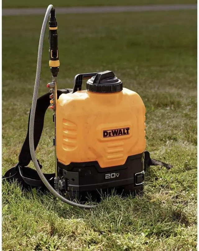 Alt view image 4 of 7 - DEWALT 20V* Lithium-ion Battery Powered Backpack (Tool Only), 4 Gallons