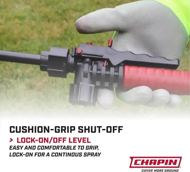 Alt view image 3 of 5 - Chapin 4-Gallon ProSeries Backpack Sprayer, 3-Stage Filtration | Chemical-resistant poly tank; adjustable brass, poly and fan nozzles for precise lawn, garden and landscape coverage