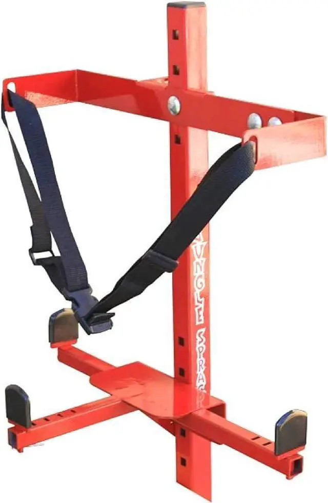 Main image of Jungle Jim's Jungle Sprack Secure Adjustable Backpack Sprayer Rack for Open or Enclosed Trailers Wall Mount Option for Ultimate Flexibility