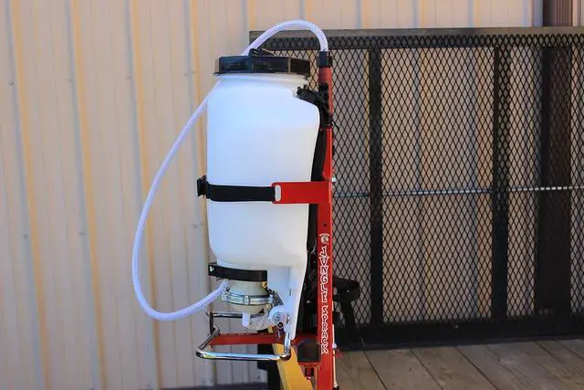 Alt view image 3 of 3 - Jungle Jim's Jungle Sprack Secure Adjustable Backpack Sprayer Rack for Open or Enclosed Trailers Wall Mount Option for Ultimate Flexibility