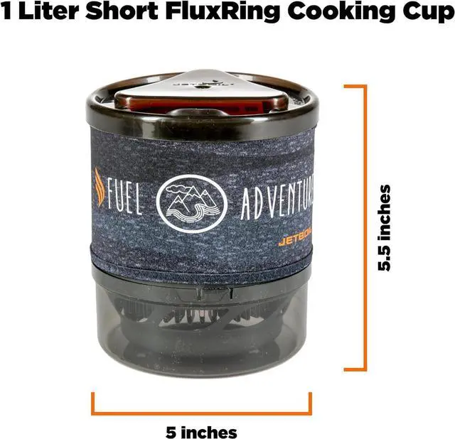 Alt view image 4 of 7 - Jetboil MiniMo Camping and Backpacking Stove Cooking System with Adjustable Heat Control