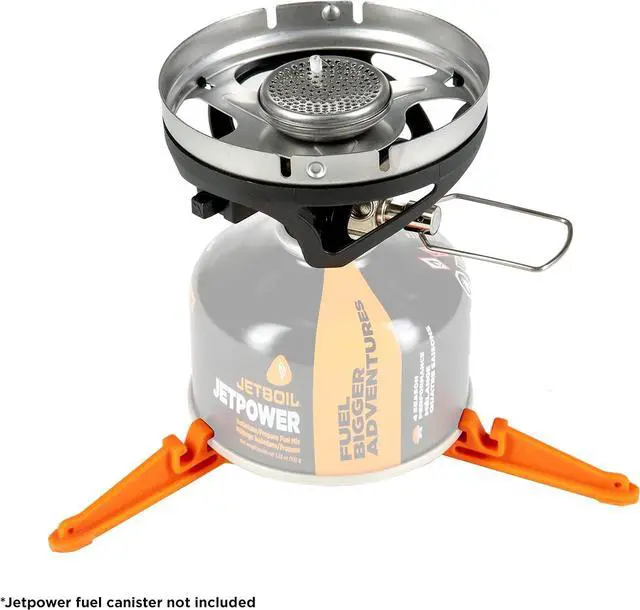 Alt view image 7 of 7 - Jetboil MiniMo Camping and Backpacking Stove Cooking System with Adjustable Heat Control