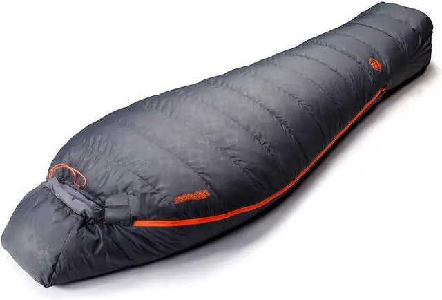 Main image of ZOOOBELIVES 10 Degree Down Sleeping Bag for Adults, 4-Season Cold-Weather Mummy Bag, Roomy Fit, 550+ Fill Power Warmth, Lightweight & Compressible for Car Camping, Backpacking & Hunting - AlpliveD1500