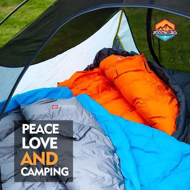 Alt view image 7 of 7 - ZOOOBELIVES 10 Degree Down Sleeping Bag for Adults, 4-Season Cold-Weather Mummy Bag, Roomy Fit, 550+ Fill Power Warmth, Lightweight & Compressible for Car Camping, Backpacking & Hunting - AlpliveD1500