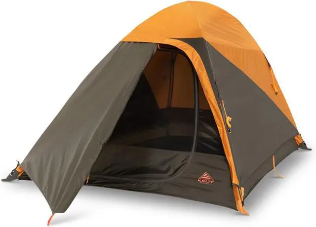 Main image of Kelty Grand Mesa 2P or 4P Backpacking Tent 3 Season Camping, Thru Hiking Shelter, Aluminum Pole Frame, Single Door + Vestibule Model