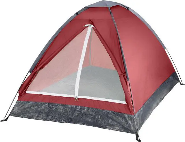 Main image of 2 Person Camping Tent with Rain Fly and Carrying Bag - Lightweight Outdoor Pop Up Tents for Camping Essentials, Music Festivals, Backpacking, Hiking, or Beach Shelter by Wakeman Outdoors