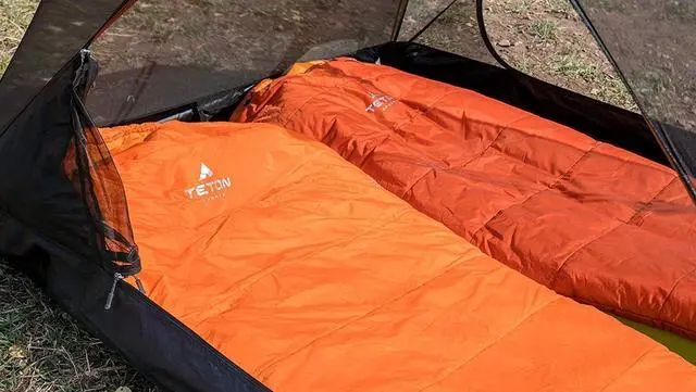 Alt view image 6 of 7 - TETON Sports ALTOS, 20 Degree and 0 Degree Sleeping Bag for Adults, Lightweight Warm Mummy Sleeping Bag for Camping, Hiking, Backpacking