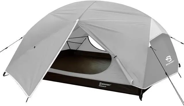Main image of Camping Tent for 2-3 Person, Lightweight Backpacking Tent Waterproof Windproof Two Doors Easy Setup Double Layer Outdoor Tents for 3 to 4 Seasons, Suitable for Outdoor,Hiking,Camping
