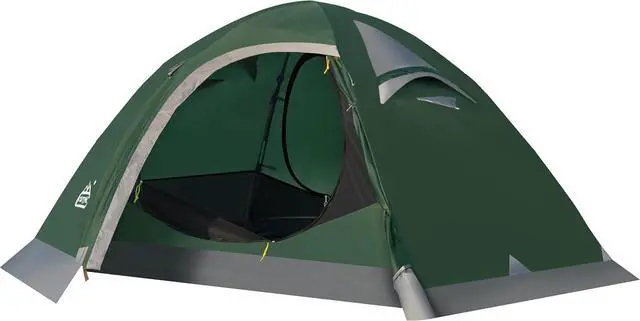 Main image of 2 Person Backpacking Tent, Waterproof 4 Season Tent, Windproof Cold Weather Winter Tent for Camping, Hiking, Hunting, Cycling