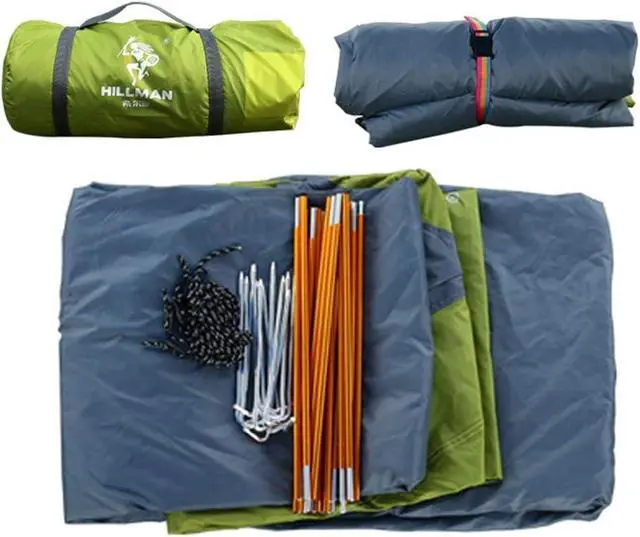 Alt view image 7 of 7 - HILLMAN 1/2/3/4 Person Tents for Camping Instant Lightweight Backpacking Tents Easy Set Up Waterproof Family Camping Tent with Rainfly & Carry Bag Portable Dome Tent for Camping Hiking & Traveling
