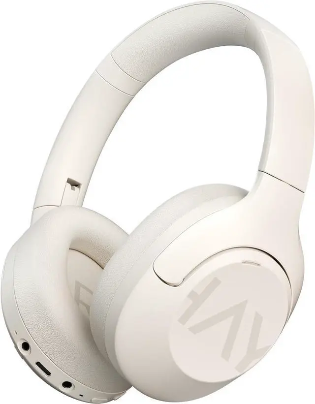 Main image of HAYLOU S30 ANC Wireless Headphones, Bluetooth 5.4, 80H Over Ear Headset | LDAC Hi-Res Audio, 5 HD Mics for Calls, Custom EQ App, Multipoint Connection, Foldable Wireless Headphones