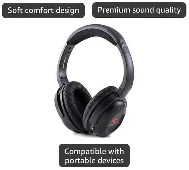 Alt view image 3 of 5 - Premium Headphones for Nissan & Infiniti