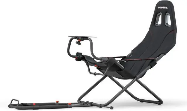 Main image of PLAYSEAT Challenge Racing Simulator Cockpit | Foldable & Adjustable | for High Performance Sim Racing | Compact & Flexible | Supports All Steering Wheels & Pedals | for PC and Console