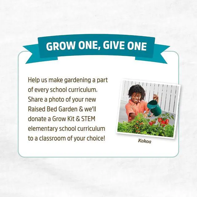 Alt view image 7 of 7 - Back to the Roots Breathable Raised Bed (Provides More Oxygen to Roots), 3 Cu. Ft., No Assembly Needed, Reusable & Weatherproof