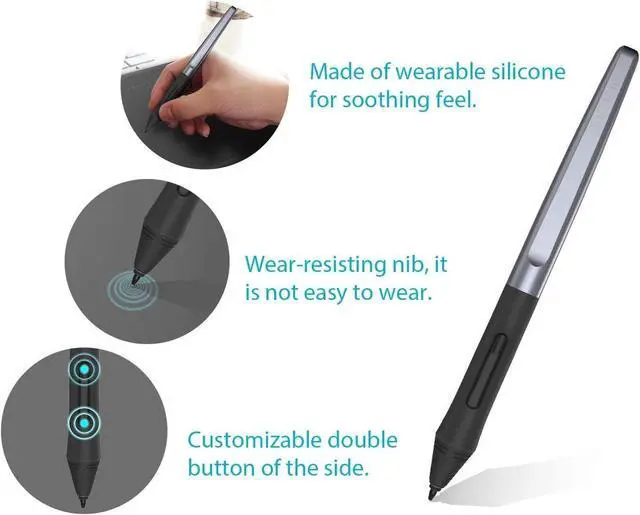 Alt view image 5 of 7 - HUION PW100 Battery-Free Stylus