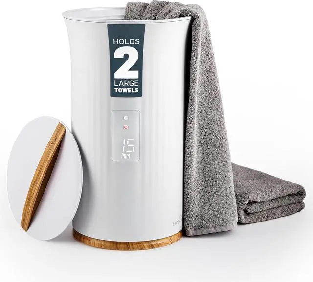 Main image of Live Fine Towel Warmer | Bucket Style Luxury Heater with LED Display, Adjustable Timer, Auto Shut-Off | Fits 40 x 70 Oversized Towel