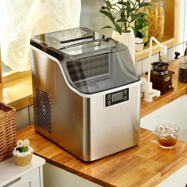 Alt view image 2 of 7 - ARLIME Countertop Ice Maker, Portable Self-Cleaning Ice Machine