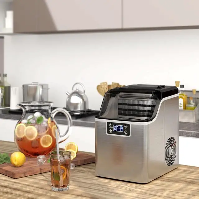 Alt view image 7 of 7 - ARLIME Countertop Ice Maker, Portable Self-Cleaning Ice Machine