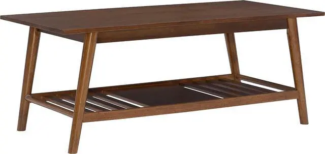 Main image of Linon Mid Century Walnut Melissa Coffee Table