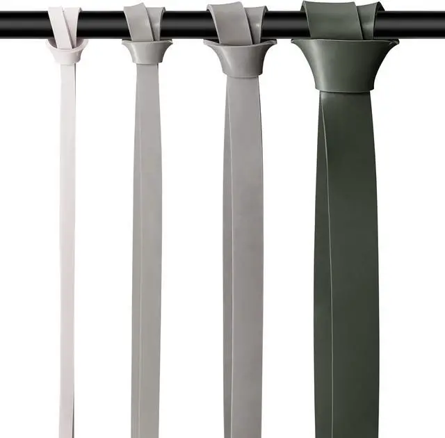 Alt view image 3 of 5 - Retrospec Lift Resistance Pull Up Assistance Band Set for Working Out, Home Fitness, Toning, Stretching. Physical Therapy, Muscle Training & Exercise - Lightweight & Portable for Men & Women
