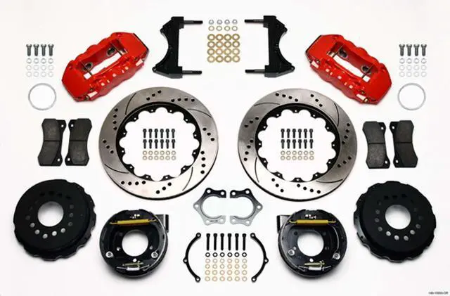 Main image of W4A REAR P-BRK KIT 14.00 D