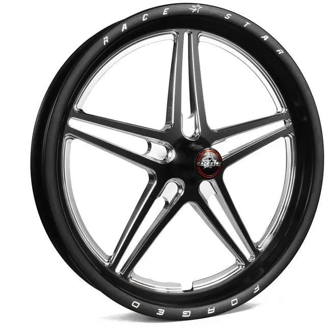 Main image of 63 Pro Forged 17x2.4 Spi ndle Mount Black Anodize