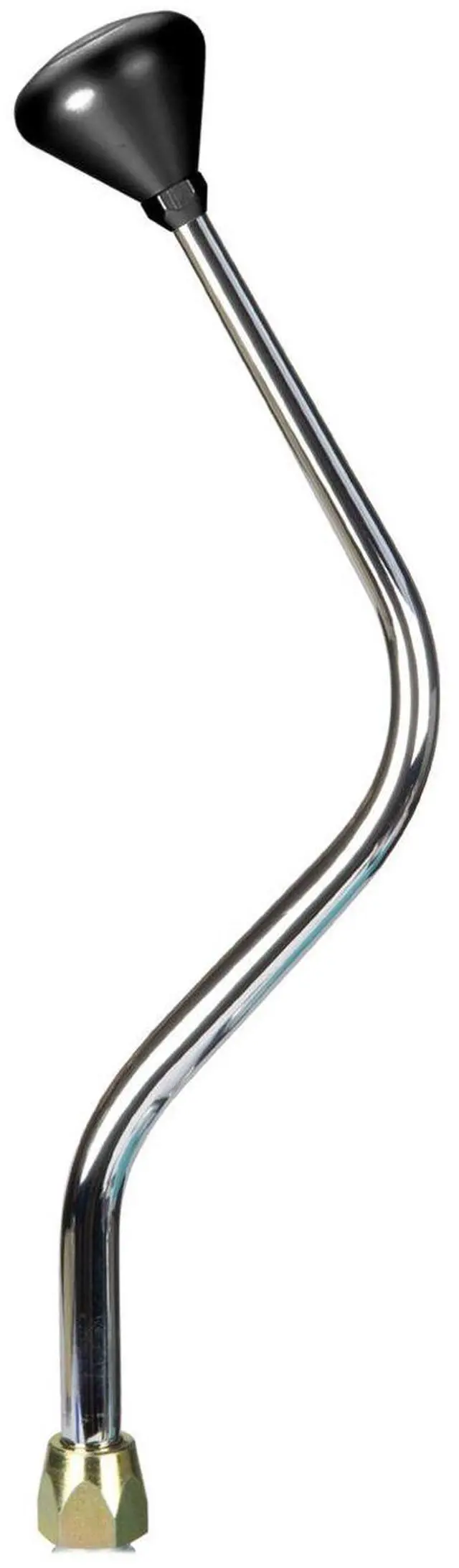 Main image of ES Shifter GM 4L80 Chrom e 16in Mush Blk Knob