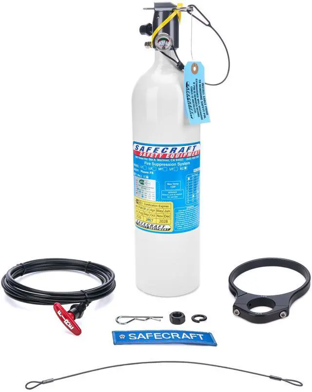 Main image of Fire Suppression System 5lb Sprint w/Clamps