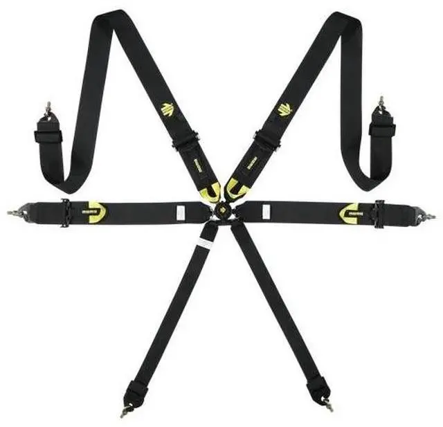 Main image of Corsa Harness 6 Point 3x3x2 Black Clip in Cam