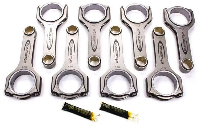 Main image of SBC Forged H-Beam Rods - 6.200/2.100