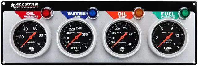 Main image of 4-GAUGE PANEL AUTO METER SPOR
