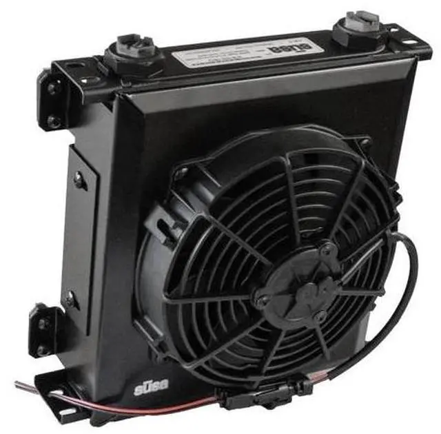 Main image of Series-3 Oil Cooler - 32-Row w/12-Volt Fan