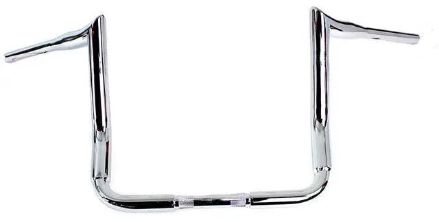 Main image of 14 inch Bagger Ape Style Handlebar Chrome