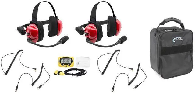 Main image of Headset Track Talk Red Linkable Intercom Fan