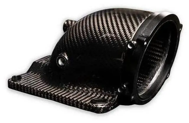 Main image of 104mm Carbon Fiber Elbow 4150 Bolt Pattern