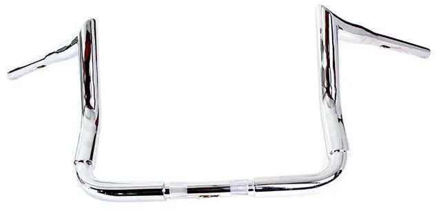 Main image of 12 inch Bagger Ape Style Handlebar Chrome
