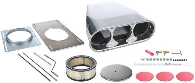 Main image of Street Hood Scoop Plain Polished