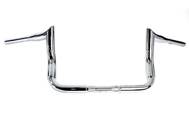 Main image of 10 inch Bagger Ape Style Handlebar Chrome