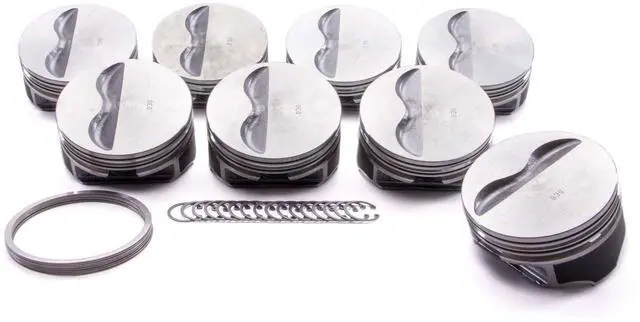 Main image of SBC Flat Top Piston Set 4.030 Bore -5cc
