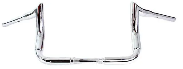 Main image of 10 inch Bagger Ape Style Handlebar Chrome