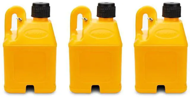 Main image of Utility Container Yellow (Case of 3) Stackable