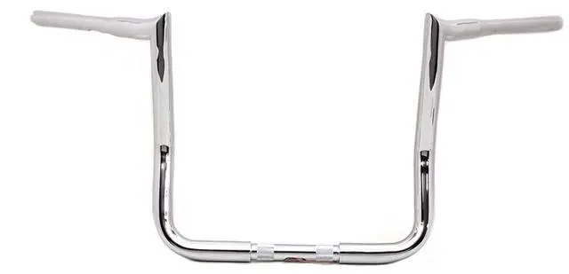 Main image of 15 inch Ape Handlebar without Indents Chrome