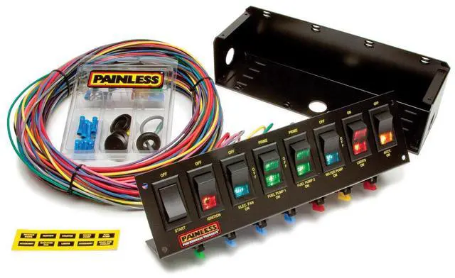 Main image of LIGHTED SWITCHES-8 CIRCUITS