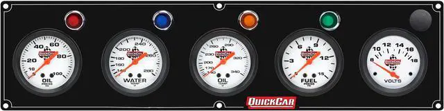 Main image of 5 Gauge Panel OP/WT/OT/FP15/VT Black