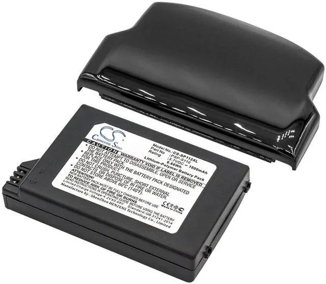 Main image of Cameron Sino Battery for Lite, PSP 2th, PSP-2000, PSP-3000, PSP-3001, PSP-3004, PSP-3008, Silm PN: PSP-S110 1800mAh / 6.66Wh