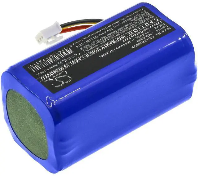 Alt view image 2 of 5 - CS Battery for Midea M4 PN:Midea 2600mAh / 37.44Wh