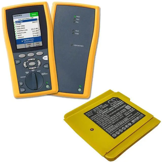Alt view image 2 of 6 - Cameron Sino Battery for Fluke DTX-1200-M, DTX-1200-MS, DTX-1800-M, DTX-1800-MS PN:Fluke BP7440, DTX-Lion 5200mAh / 38.48Wh